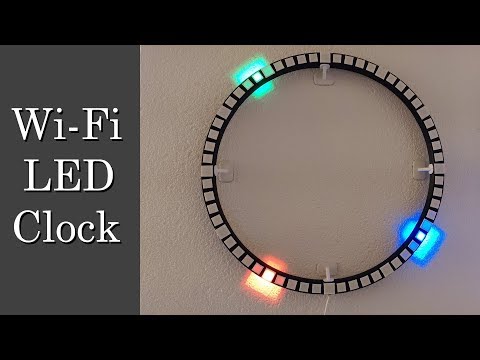 Click to view: LED Clock