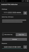 Generating the smartcard response code.