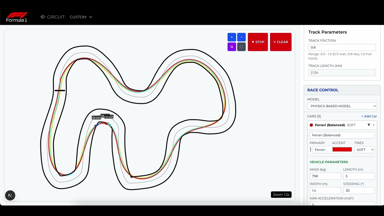 Physics Based Model Demo