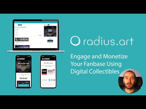 Radius.art Builder presentation and demo