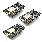 HiLetgo 3pcs ESP8266 NodeMCU CP2102 ESP-12E Development Board Open Source Serial Module Works Great for Arduino IDE/Micropython (Large)