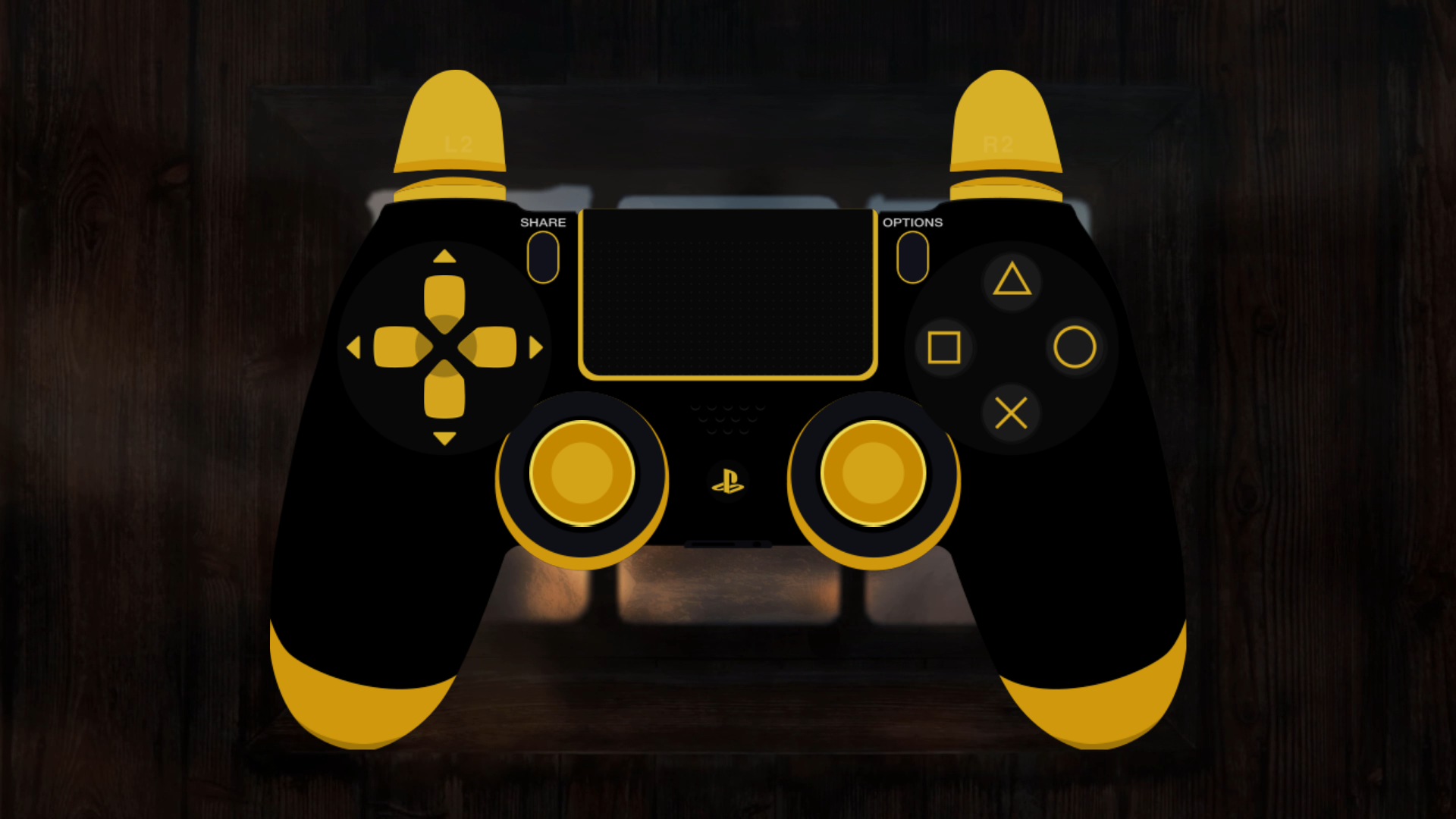 Golden Black DS4