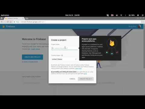 Setup Firebase Account