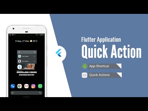 flutter quick action tutorial