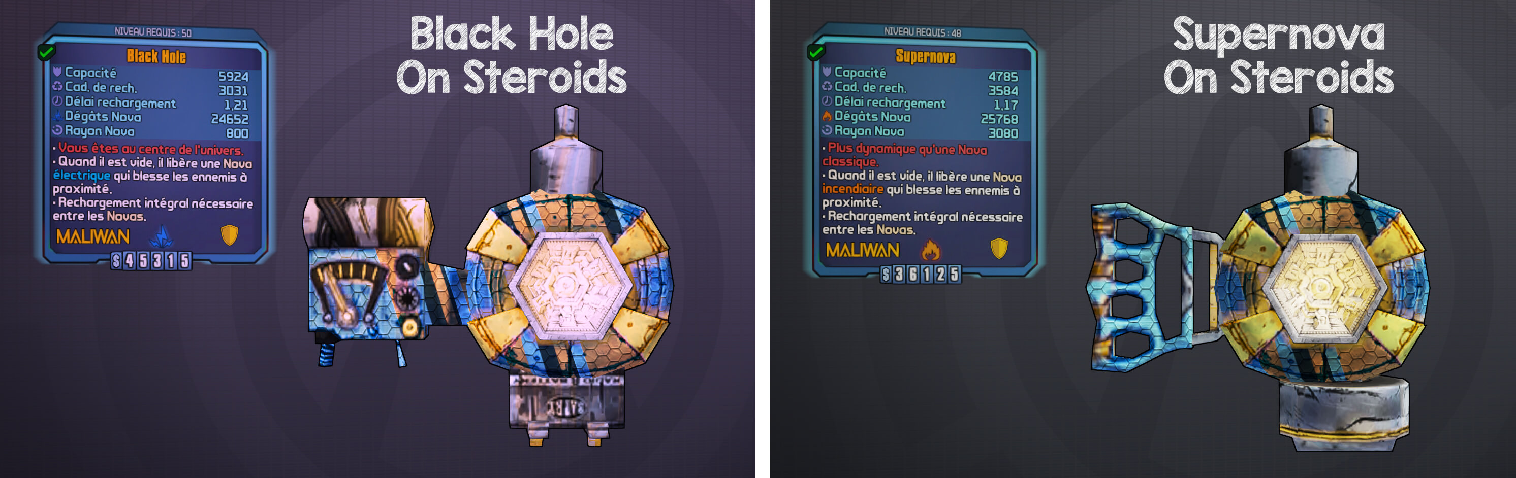 Black Hole On Steroids vs SuperNova On Steroids