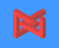 Interlocked Impossible Triangles