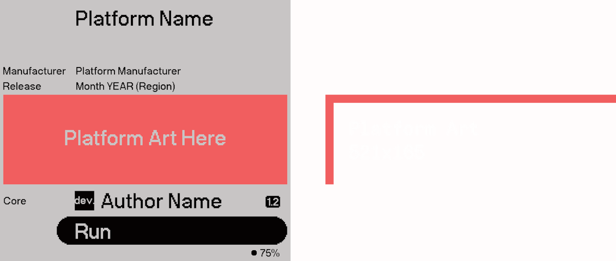 Analogue platform image demo