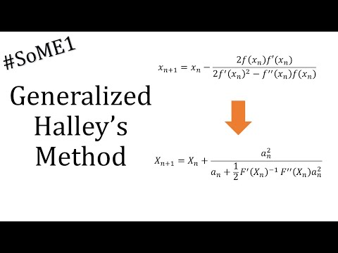 Generalized Halley's Method