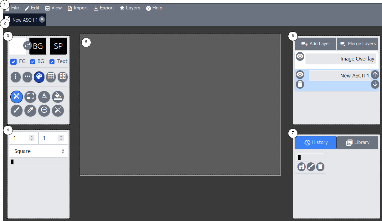 ASCIIBIRD overview