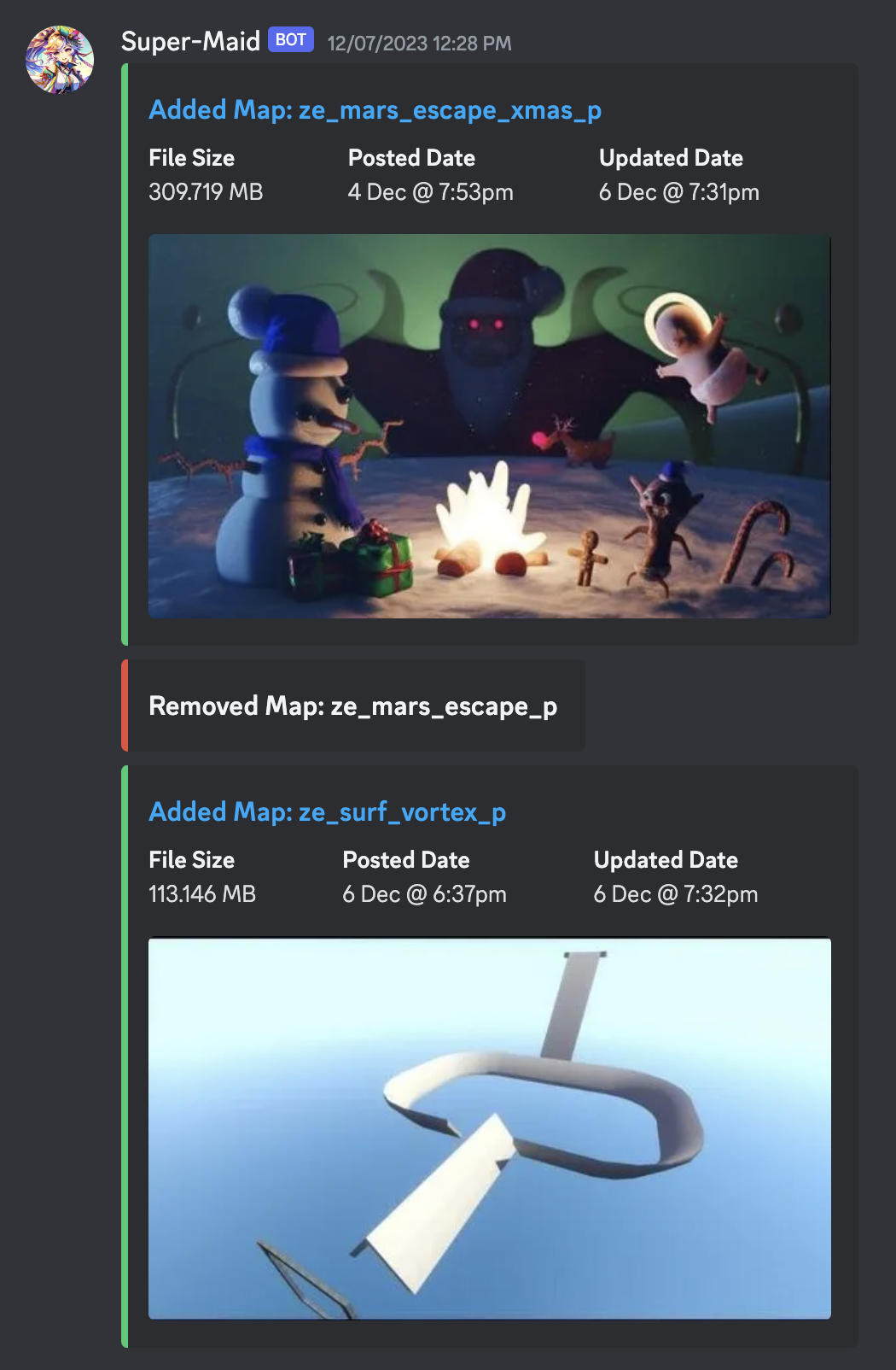 Workshop Collection Discord Alerts