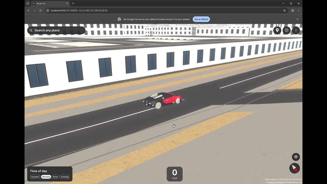 Drive mode demo