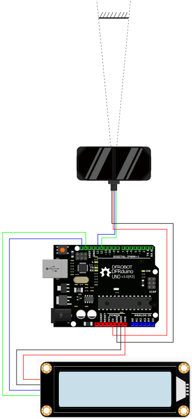 TFmini Plus LCD显示接法