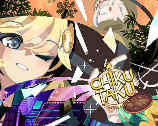 Picture of the characters from the game Chikutaku an anime rhythm game