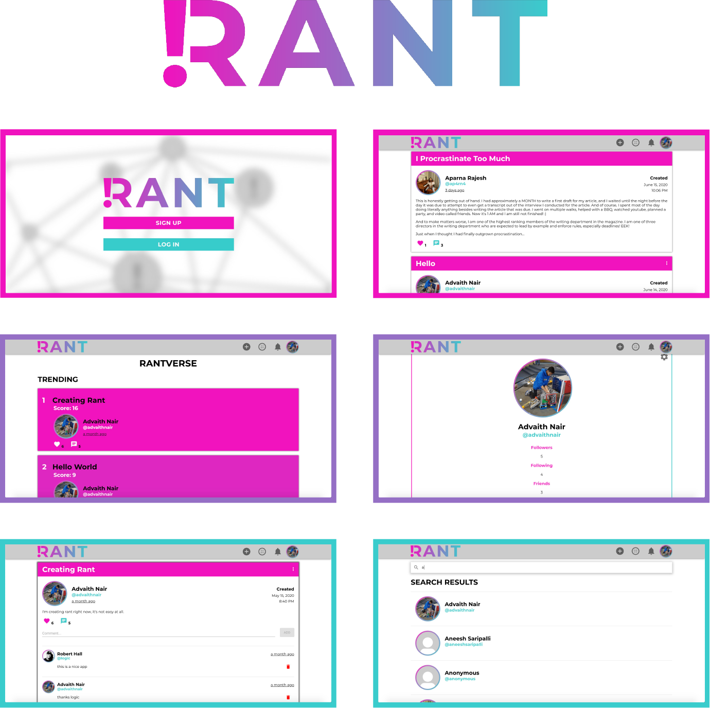 Rant Infographic