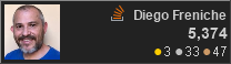 profile for Diego Freniche at Stack Overflow, Q&A for professional and enthusiast programmers