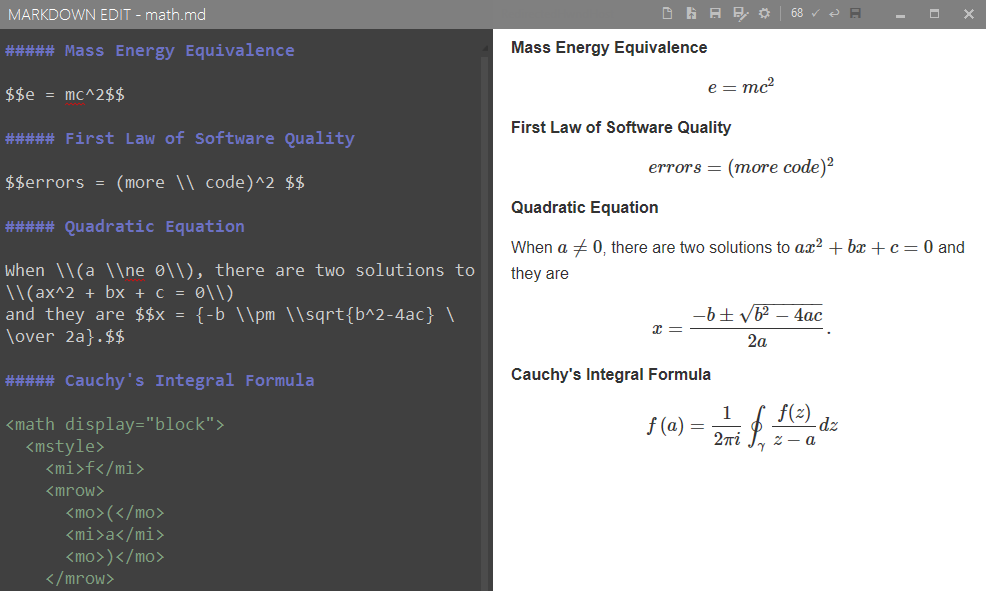 math-example