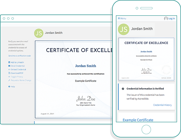 Example Digital Certificate