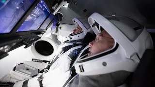 Primeira tentativa. Lançamento NASA e SpaceX - Crew Dragon