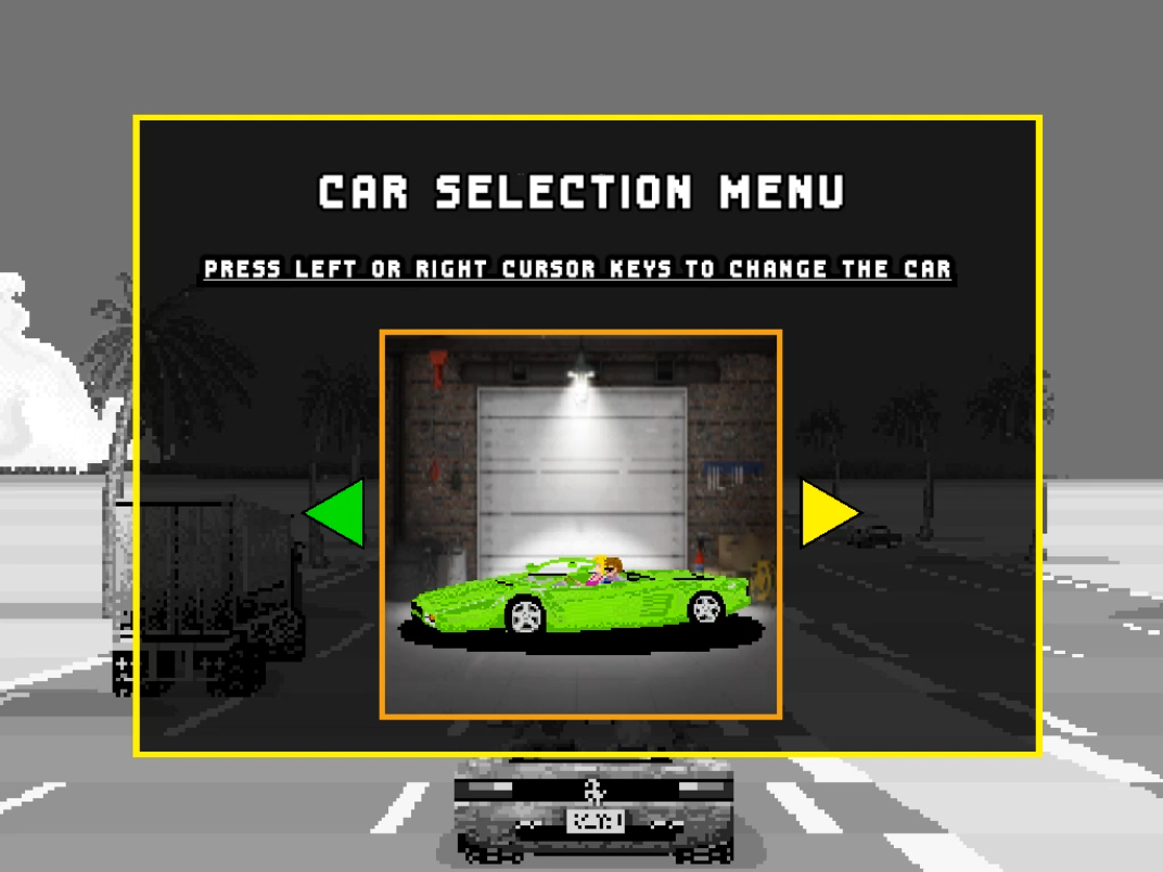 Vehicle Menu