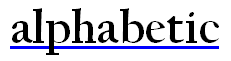 In a typical Latin font, the underline is positioned slightly                  below the alphabetic baseline, leaving a gap between the line                  and the bottom of most Latin letters, but crossing through                  descenders such as the stem of a 'p'.