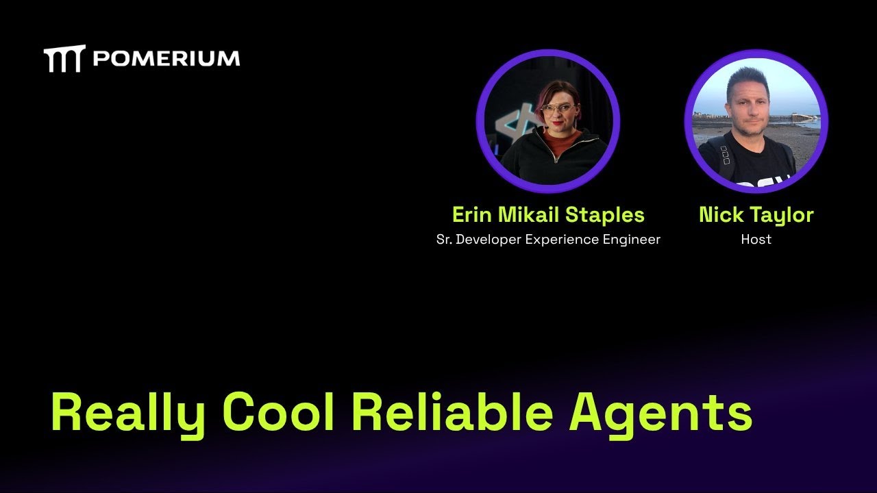 Really Cool Reliable Agents - Wed, Oct 22, 04:15 PM UTC