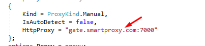 smartproxy selenium csharp http proxy setup