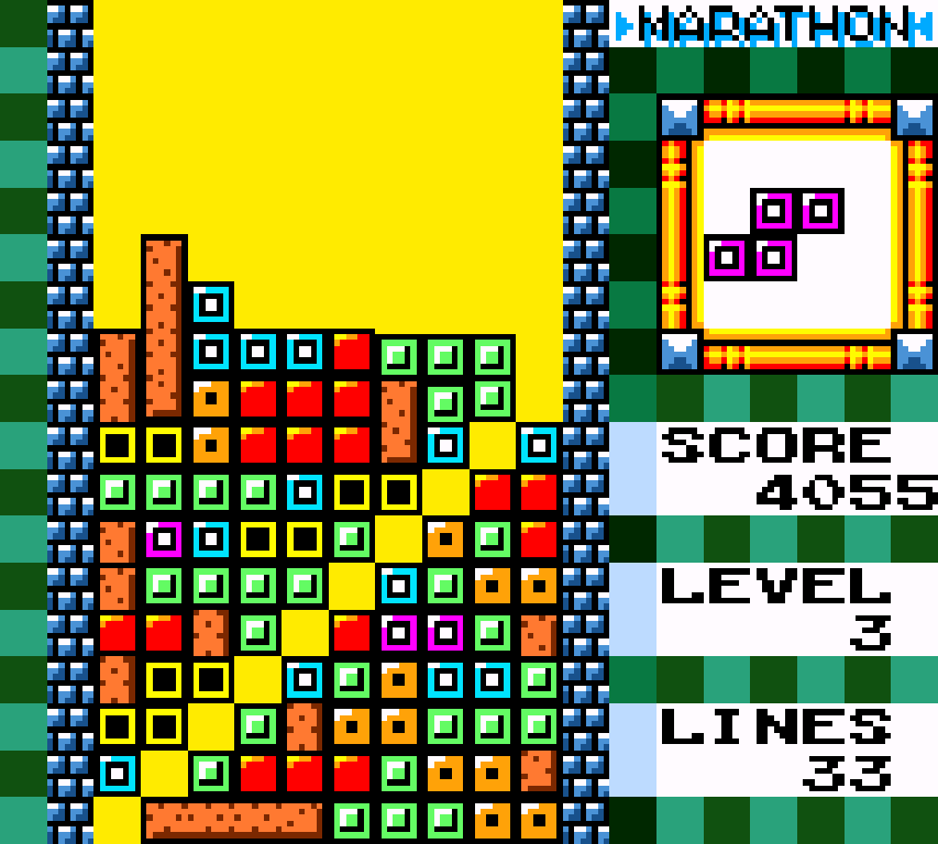 Tetris DX final board