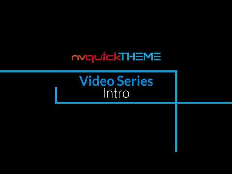 nvQuickTheme Video Series - Intro