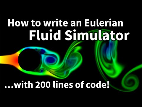 Eulerian Fluid Simulator