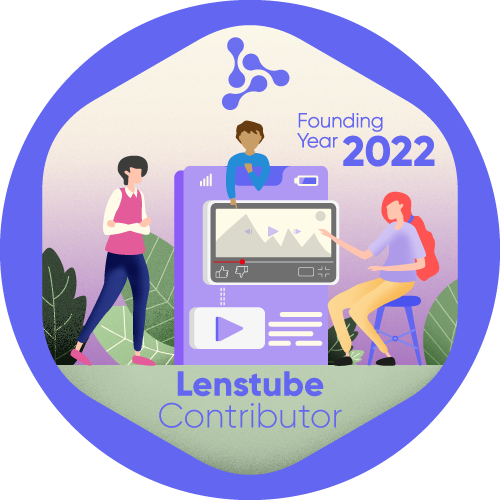 GitPOAP: 2022 Lenstube Contributor GitPOAP Badge
