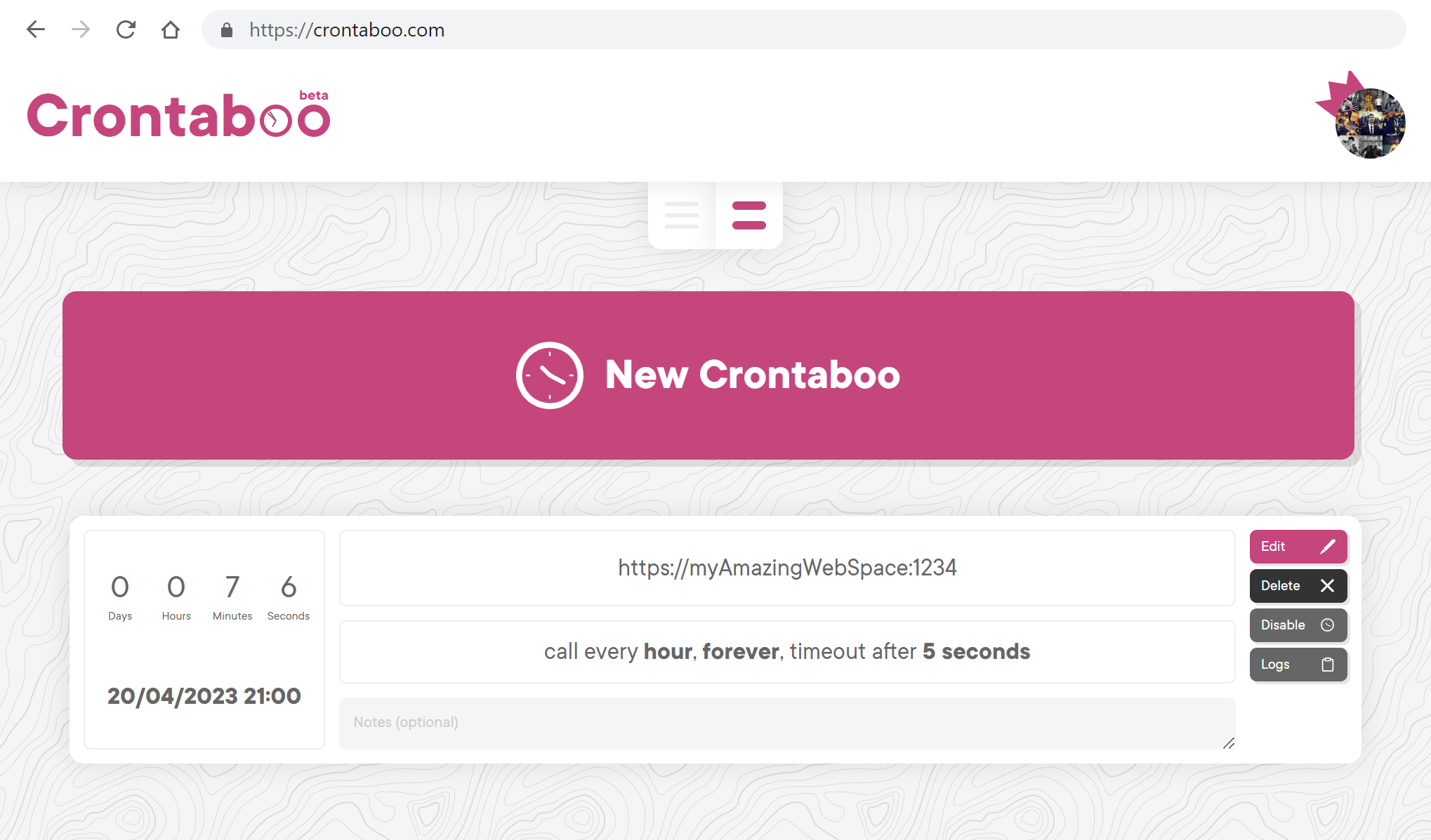 crontaboo.com