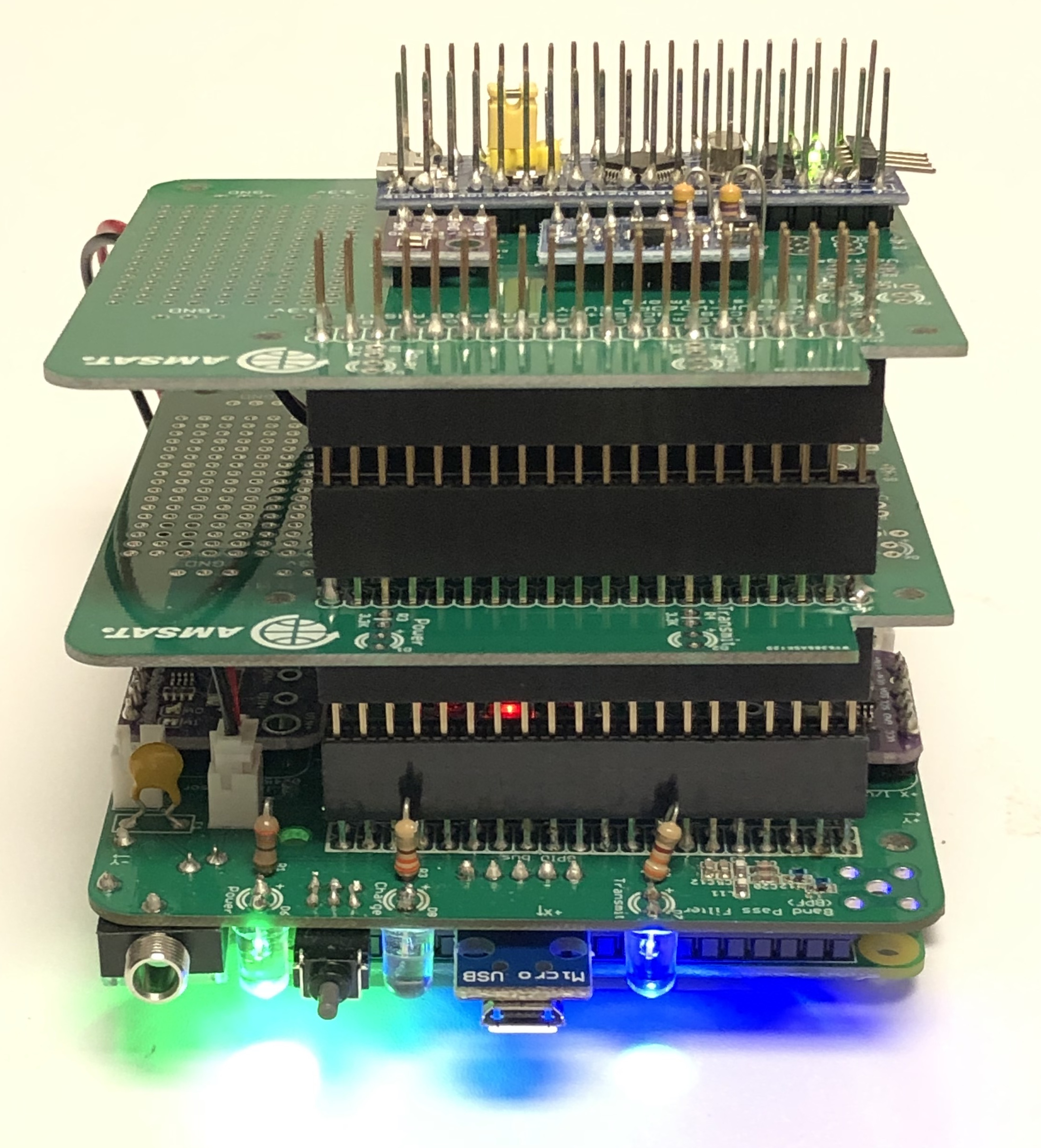 CubeSatSim Board Stack