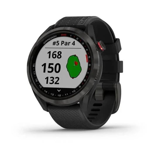 garmin-approach-s42-gps-golf-smartwatch-gunmetal-black-bundle-1