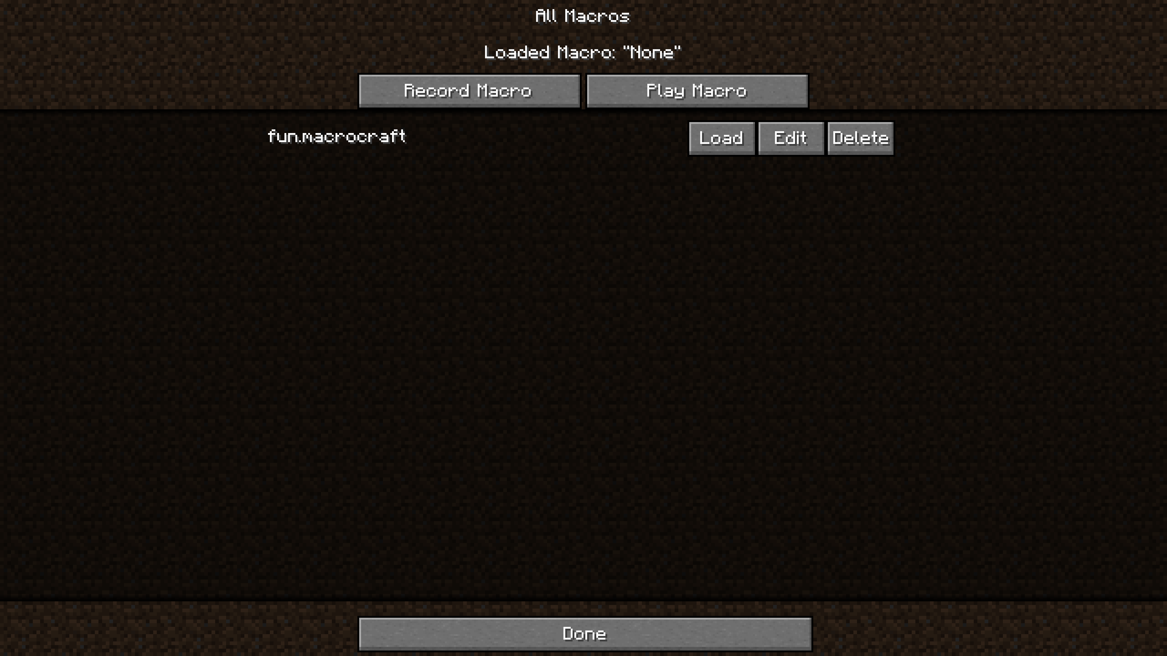 MacroCraft GUI image