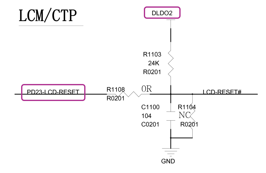 LCD Panel Reset (PD23) on PinePhone Schematic (Page 11)