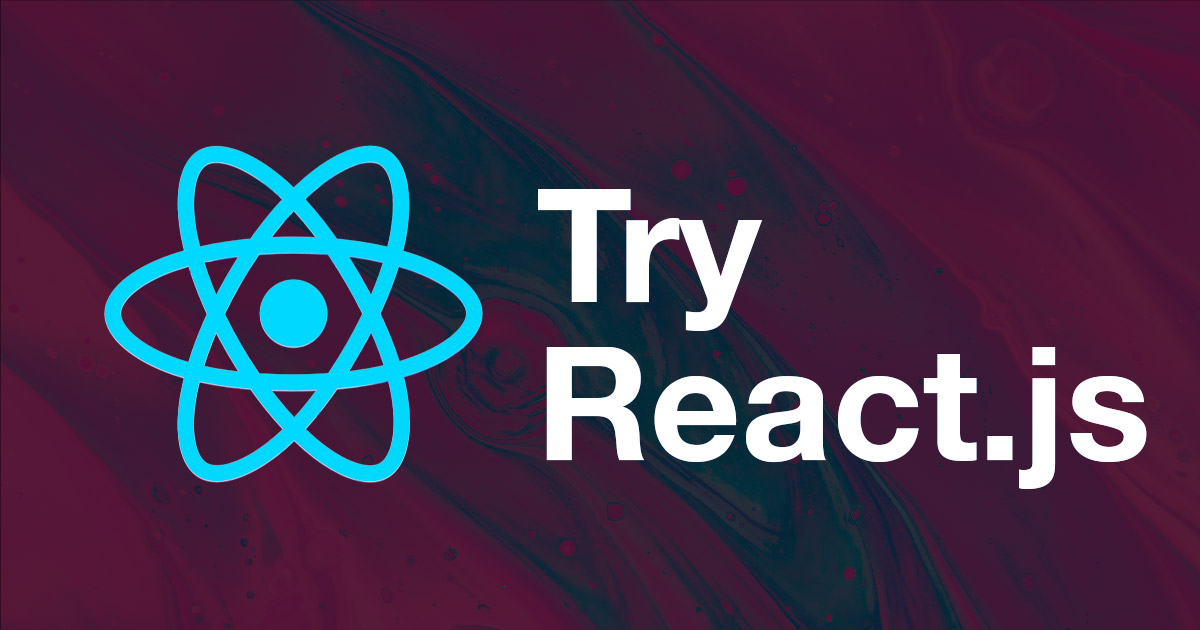 Try React.js Logo