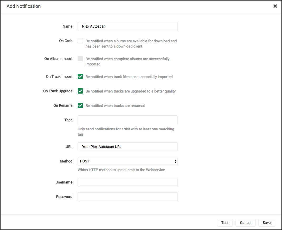 Radarr Plex Autoscan