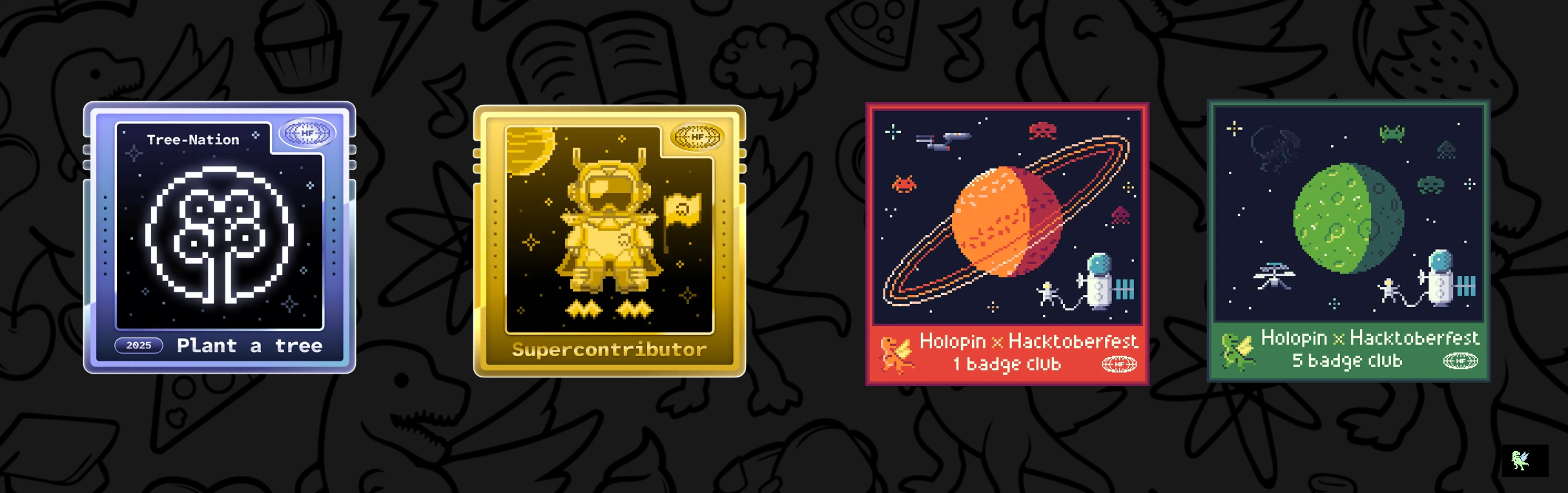 An image of @khanirfan18's Holopin badges, which is a link to view their full Holopin profile