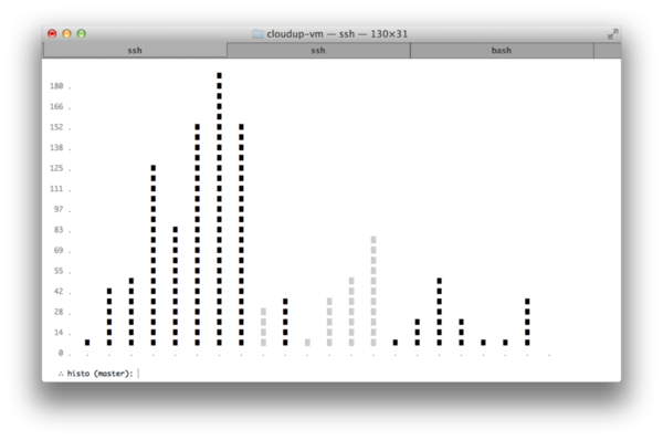 terminal histogram