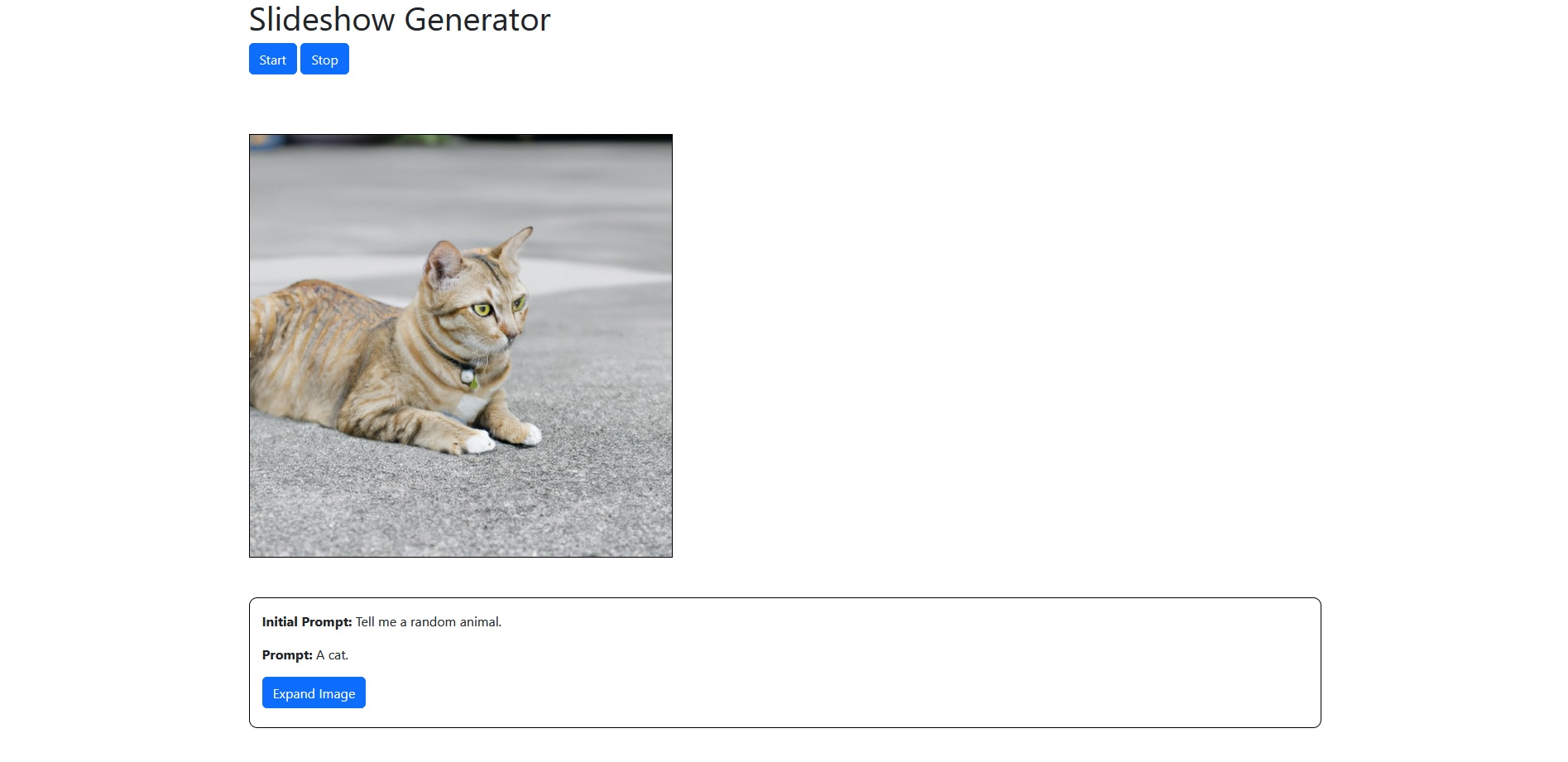 Slidehow Generator Screenshot