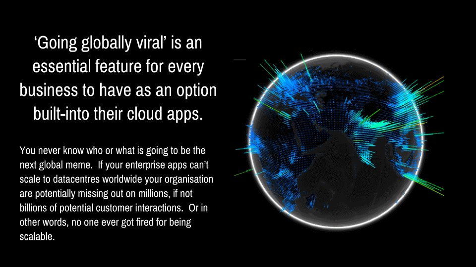 Cloud apps are the future...