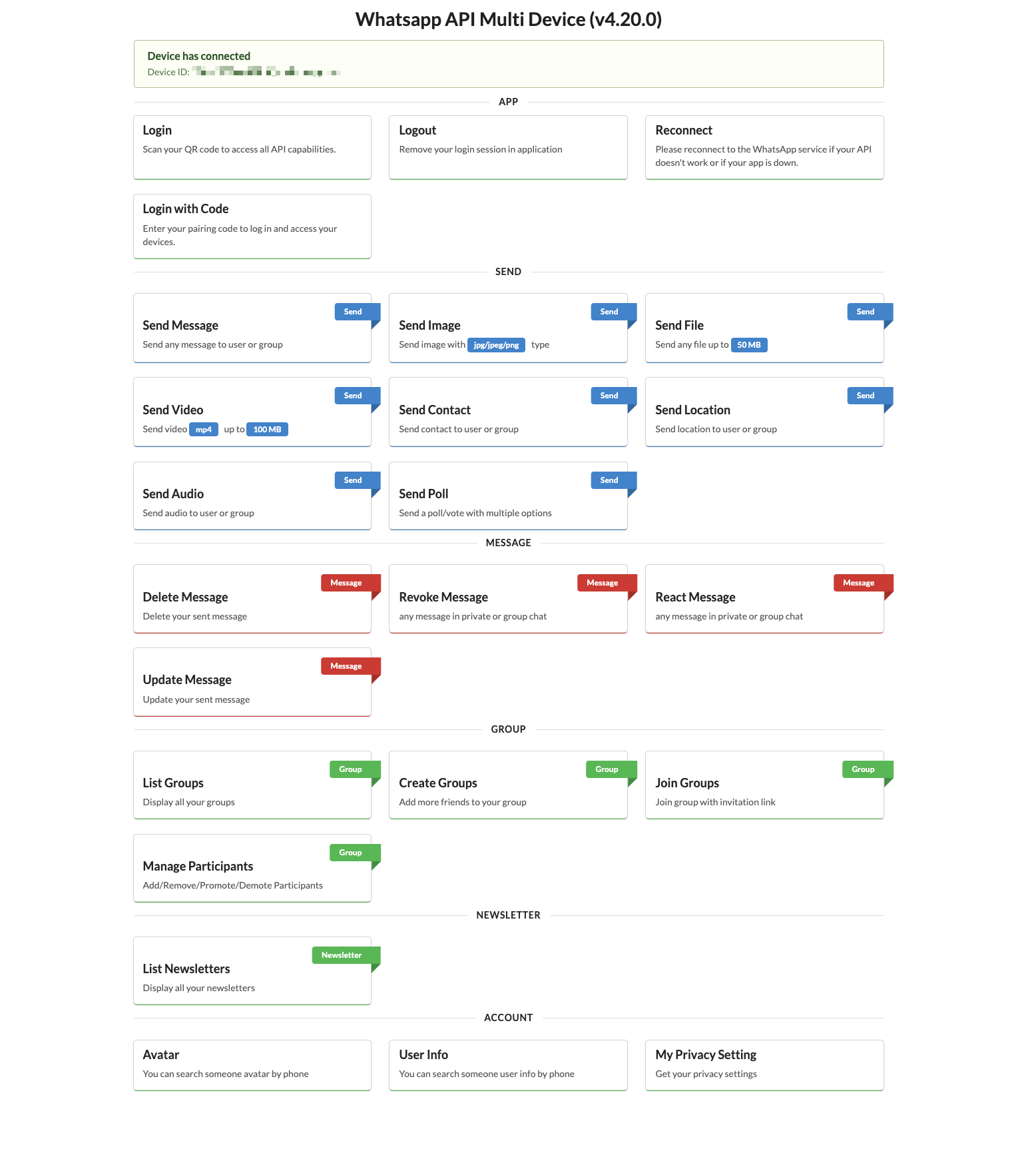Homepage