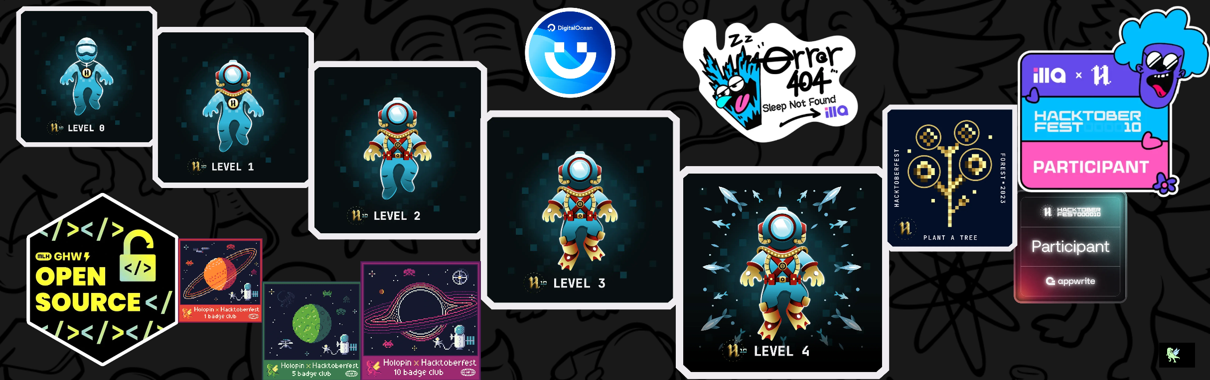 An image of @singodiyashubham87's Holopin badges, which is a link to view their full Holopin profile