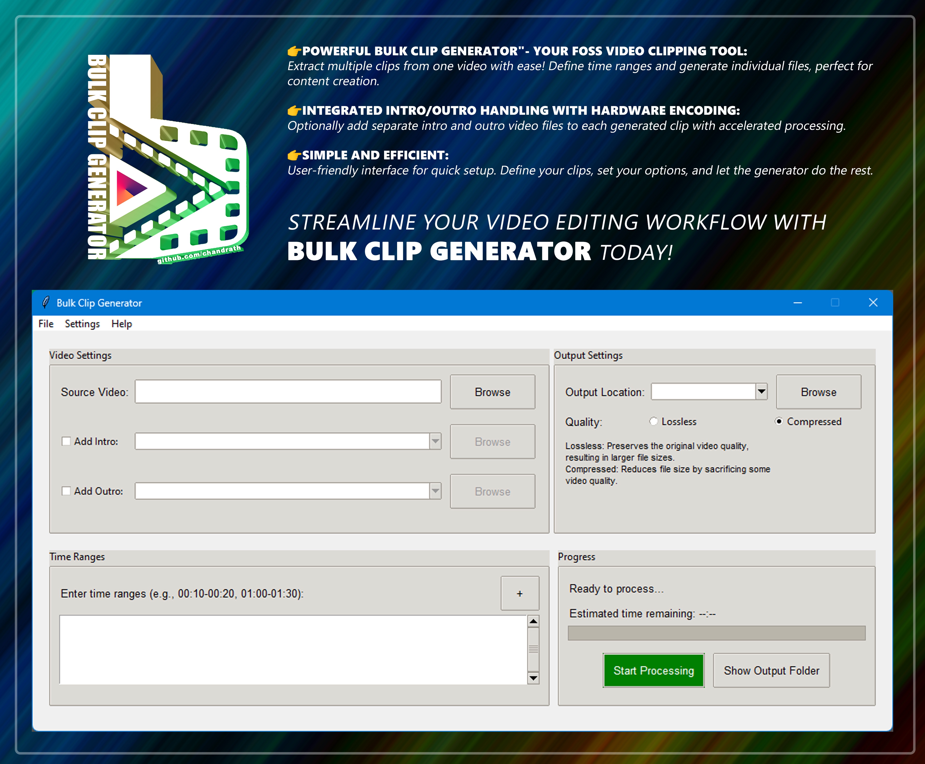 Bulk Clip Generator
