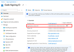 Copy Client ID