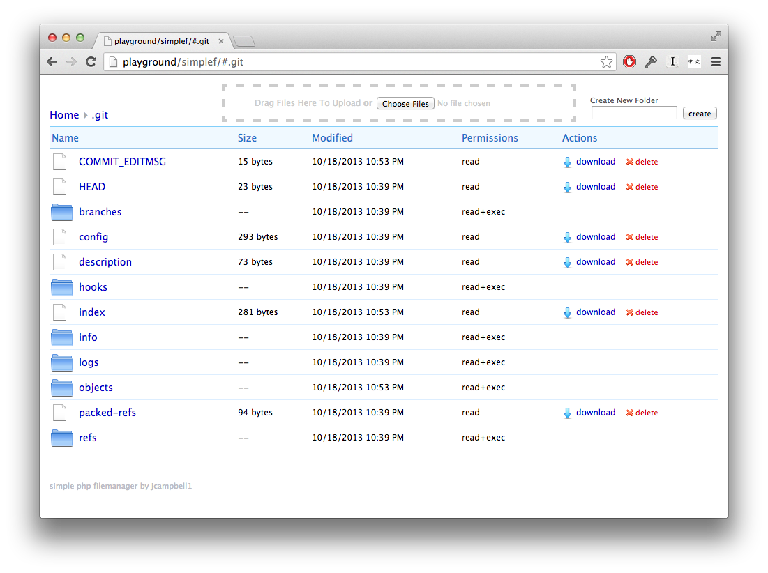 simple file manager