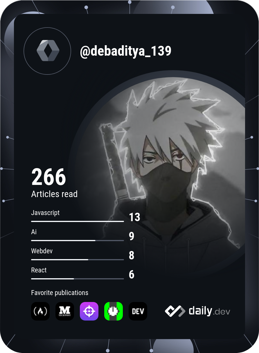 Debaditya Singh's Dev Card