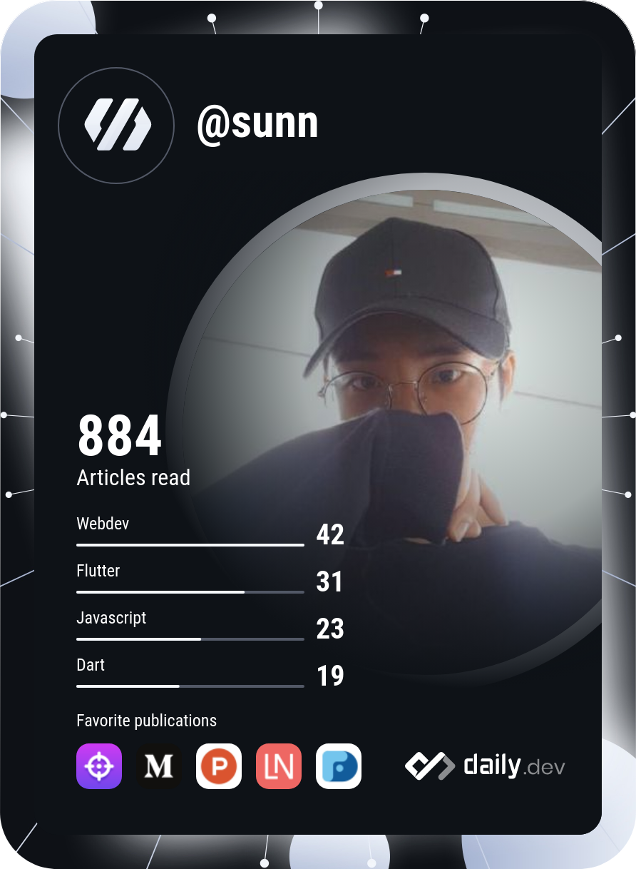 Yeo Ming Sern's Dev Card