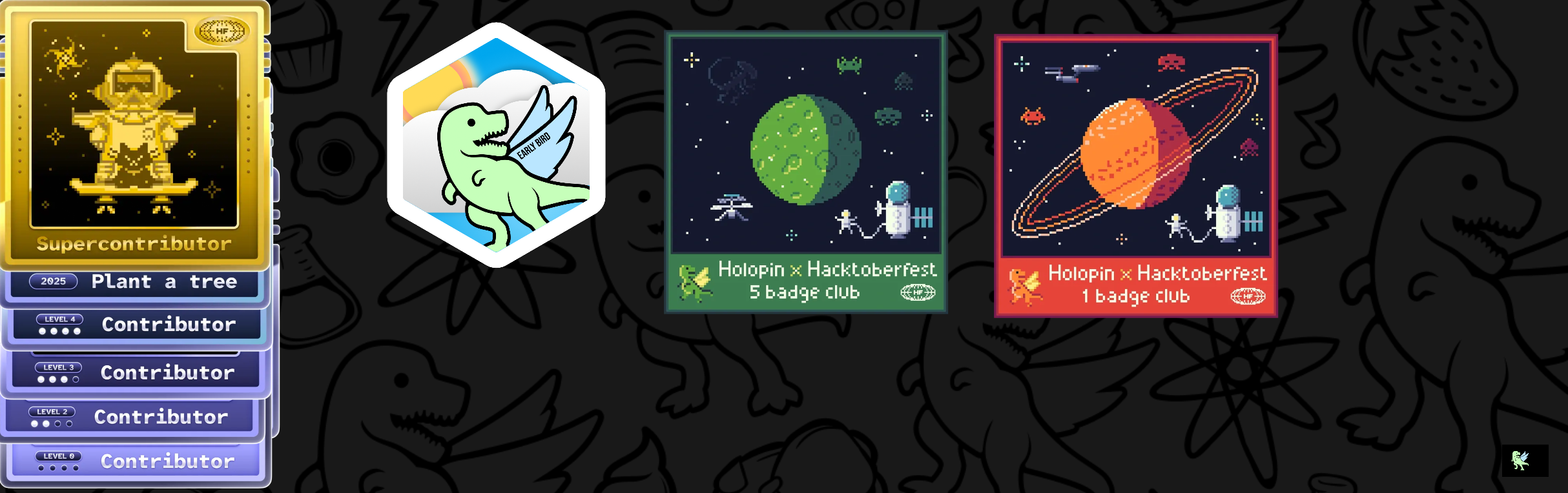 An image of @flash2332's Holopin badges, which is a link to view their full Holopin profile