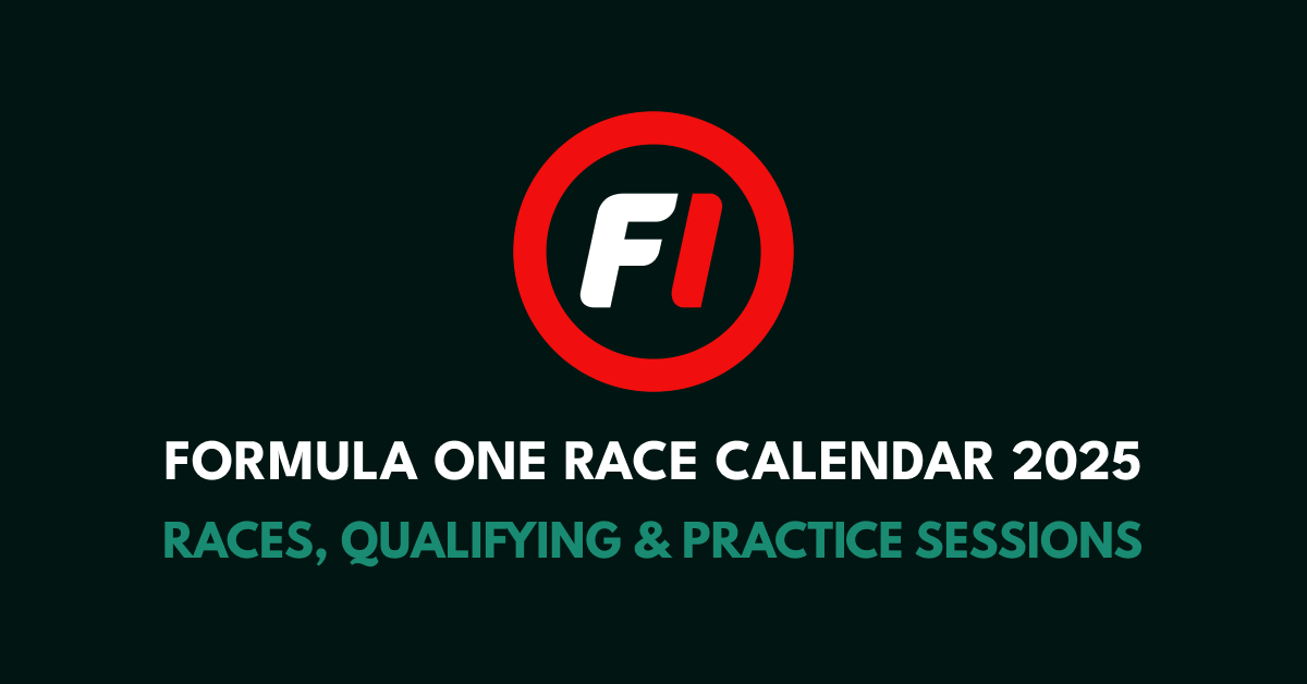 F1 Calendar